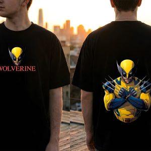 " X-men - Wolverine " Unisex Oversized Graphic Tee