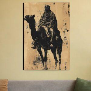 Golden Mirage Egyptian Canvas