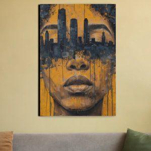 " Metropolis Silhouette Muse "
