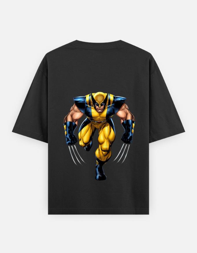 " Wolverine " Unisex Oversized Graphic Tee - Image 3