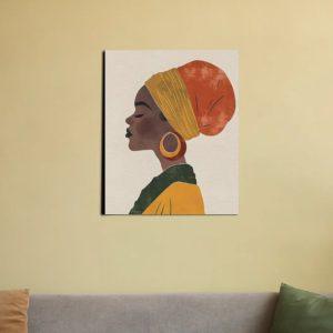 Abyssinian Grace Water color Wall Art - Canvas