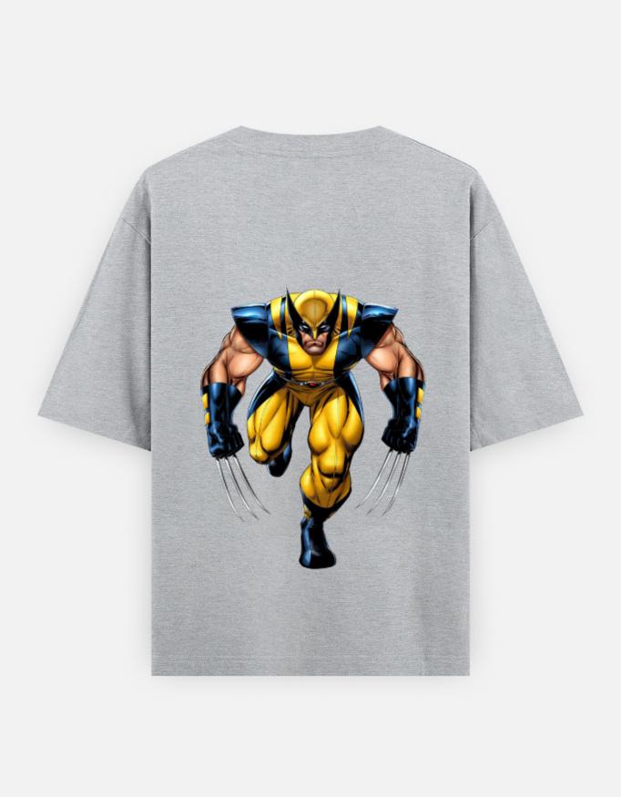 " Wolverine " Unisex Oversized Graphic Tee - Image 9
