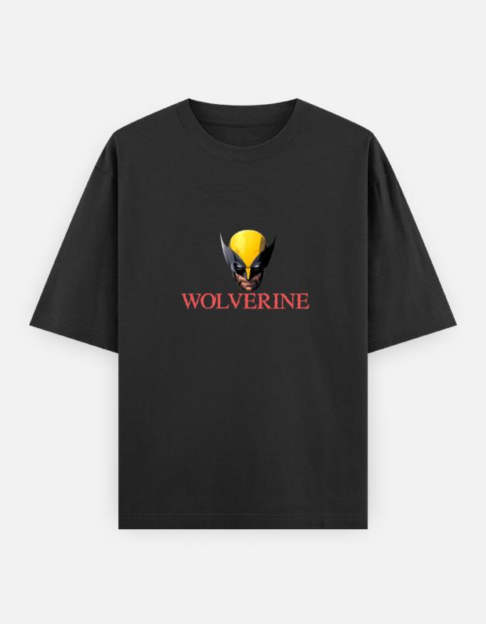 " Wolverine " Unisex Oversized Graphic Tee - Image 2