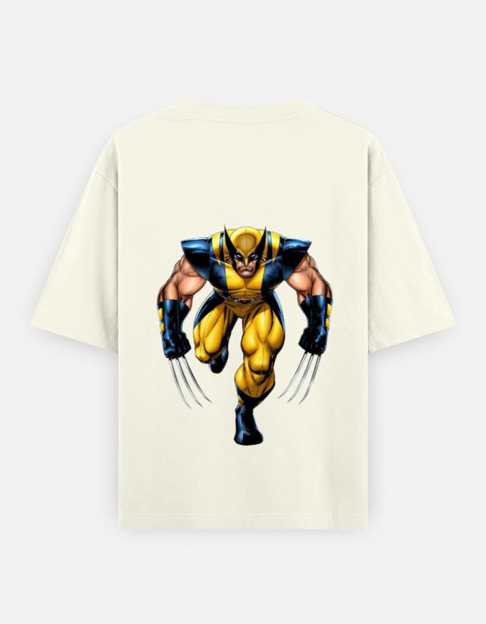 " Wolverine " Unisex Oversized Graphic Tee - Image 5