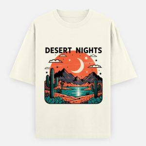 " Desert Nights " Unisex Oversized graphic Tee
